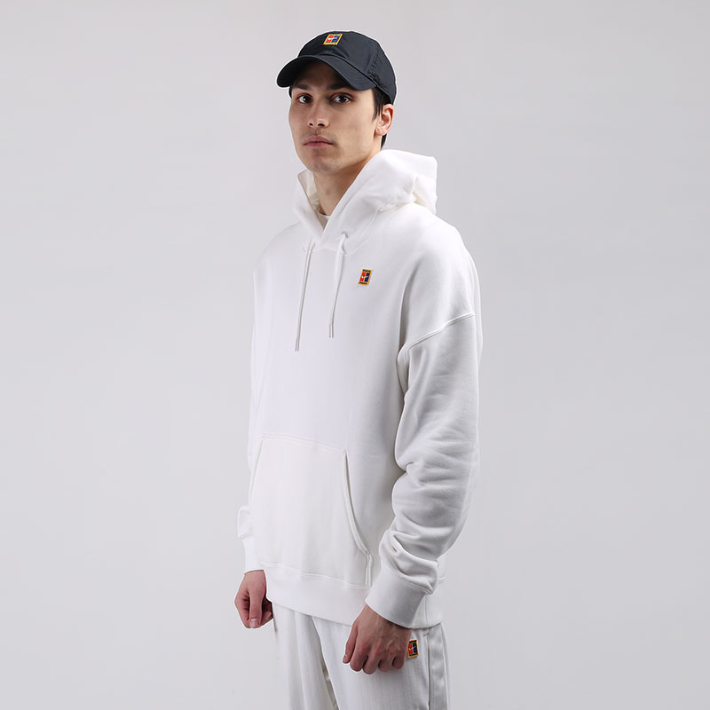 Мужская толстовка Nike Court Fleece Tennis Hoodie (BV0760-100)  - цена, описание, фото 2